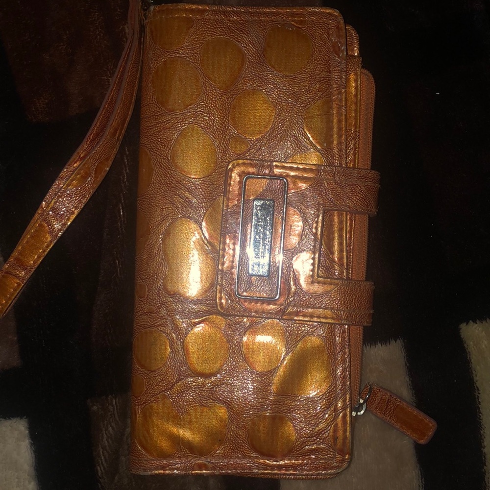 Sable leather wristlet